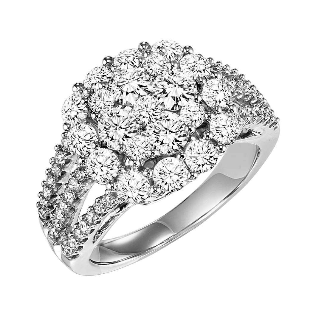 14K Diamond Band